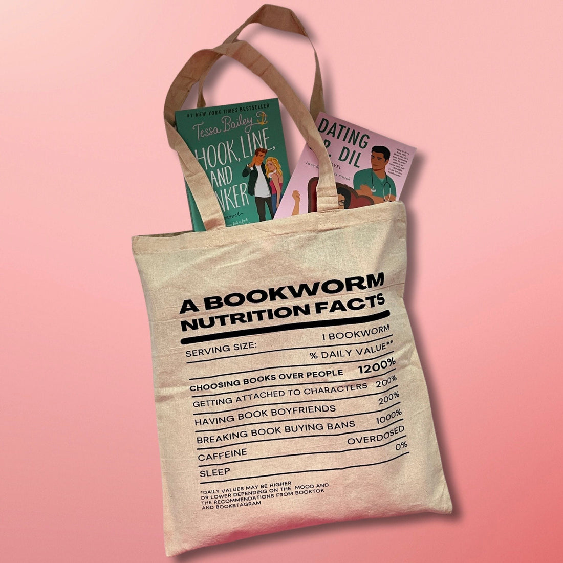 Bookworm Tote Bags